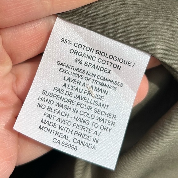 Jennifer Glasgow Oya Trench, BNWT, Large - Picture 9 of 11